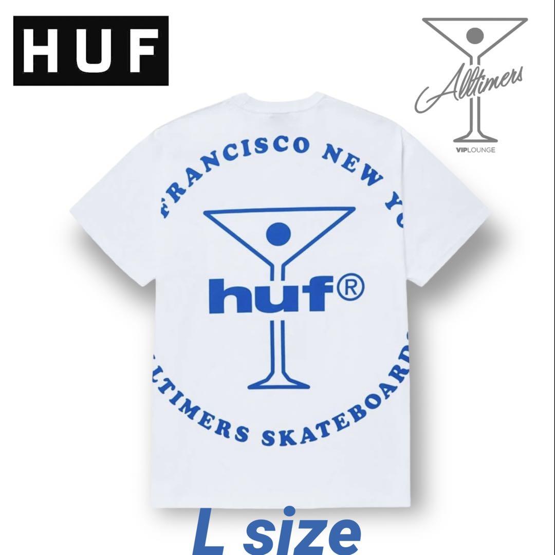 【HUF X ALLTIMERS】 SHARK ATTACK Tシャツ　Lサイズ