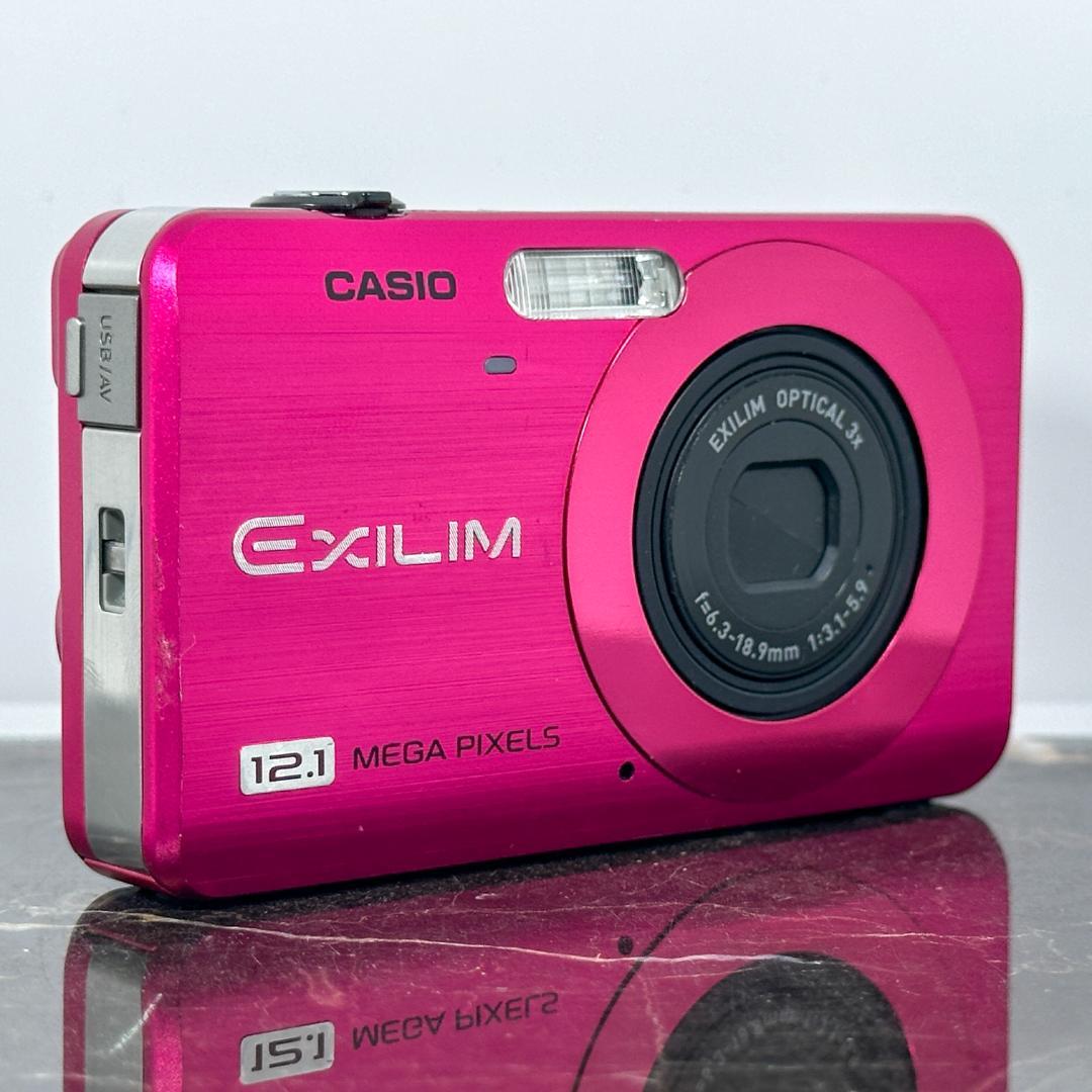 CASIO EXILIM EX-Z90 ピンク コンパクトデジタルカメラ - メルカリ