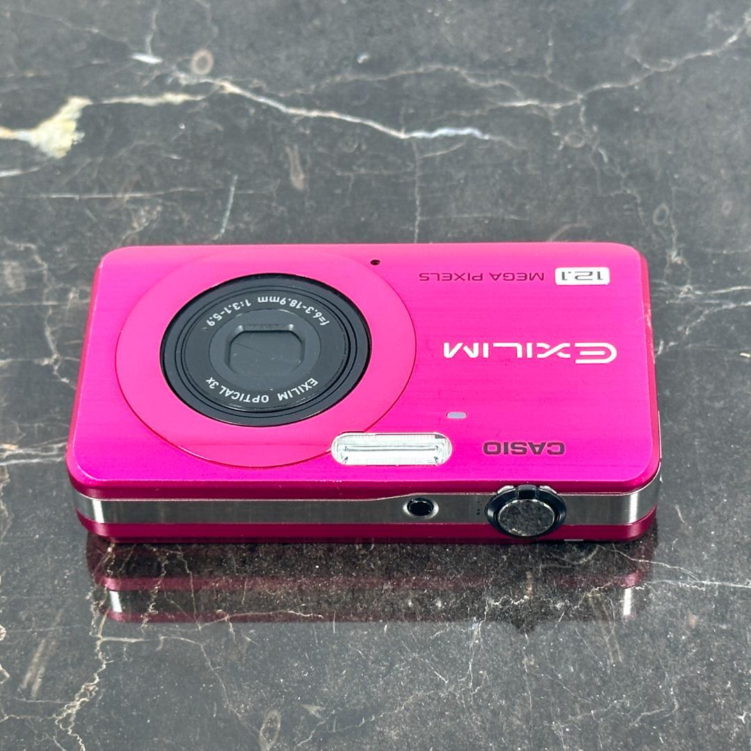 CASIO EXILIM EX-Z90 ピンク コンパクトデジタルカメラ - メルカリ