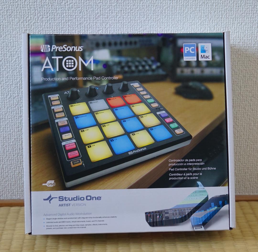 PreSonus ATOM パッド・コントローラー フルサイズ