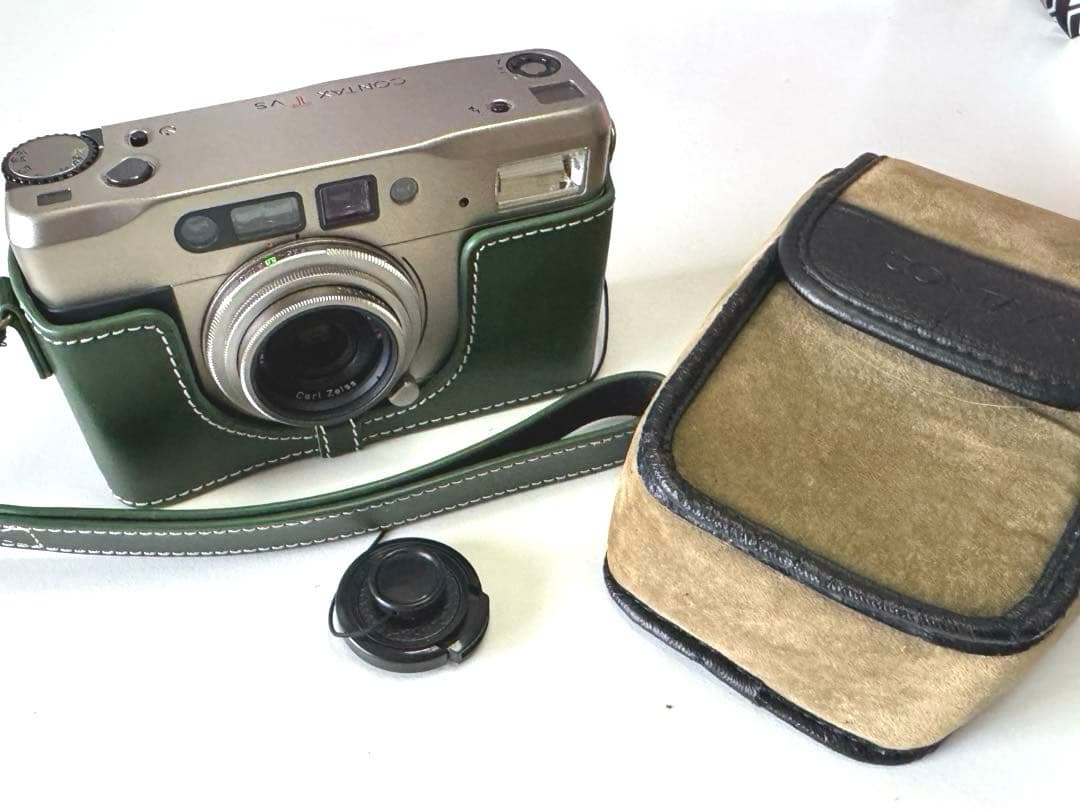 CONTAX TVS フィルムカメラ 完動品 コンパクトカメラ