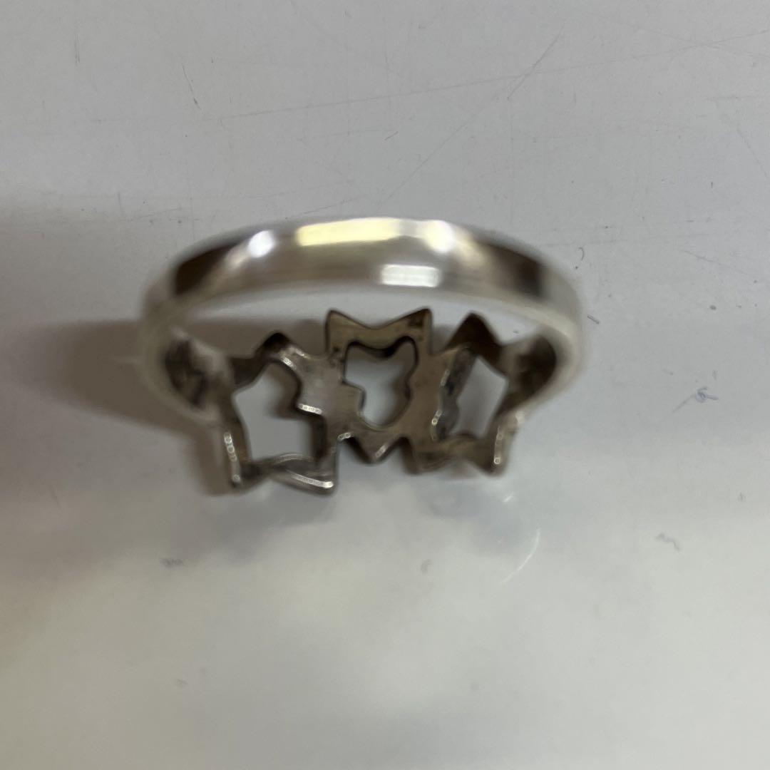 TIFFANY&Co.】ティファニー トリプルスター シルバー925 8.5号