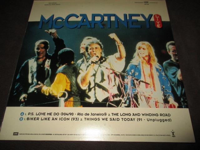 paul mccartney live (RARE BRAZIL!!送料込）