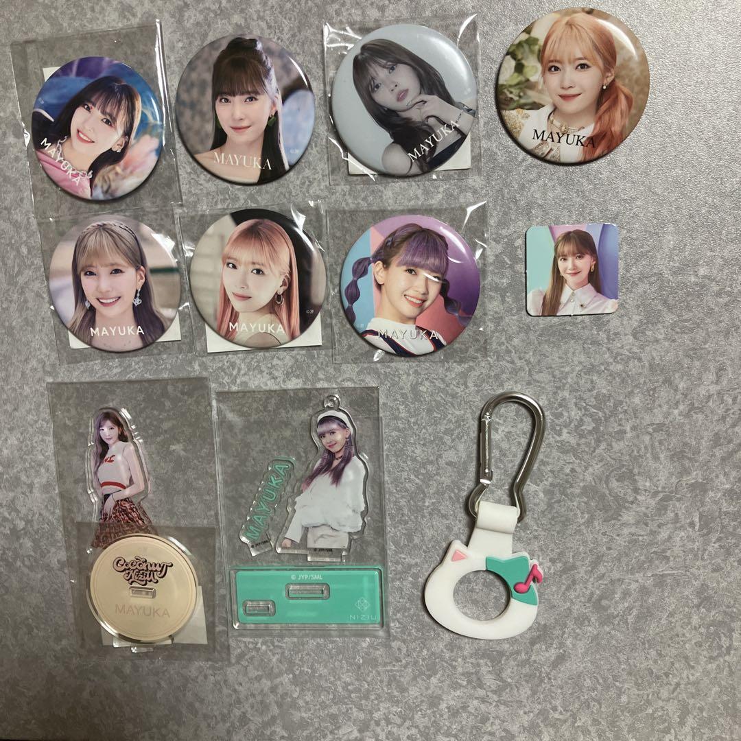 niziu MAYUKA マユカ 缶バッジ アクリルスタンド等 11点セット