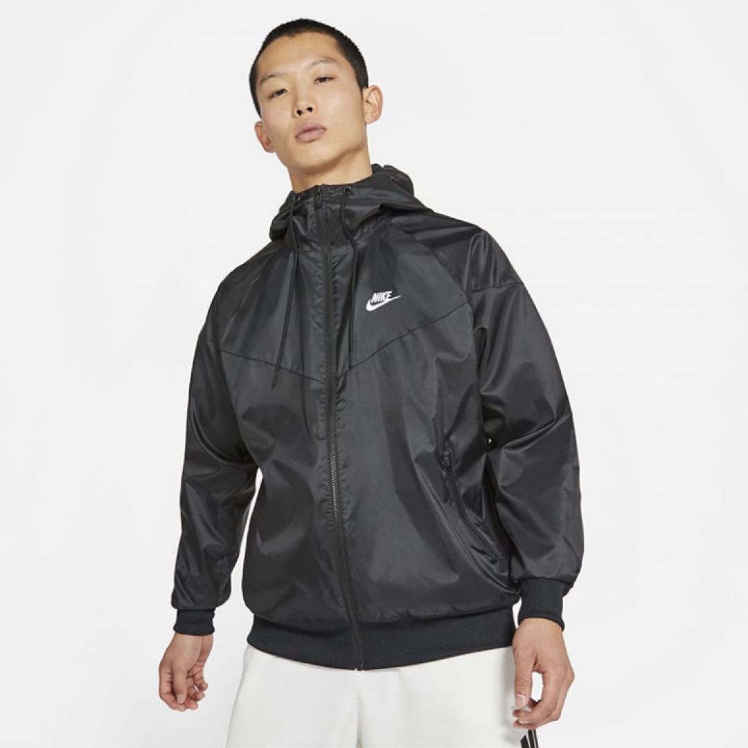 新品 ナイキ NIKE ウィンド パーカー DA0002 ブラック 2XL