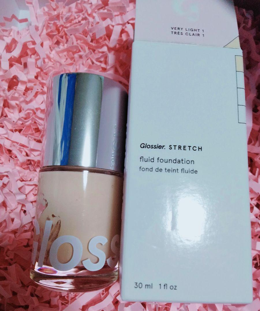 【Very Light 1】ストレッチフルイドファンデーション★glossier ☆Glossier☆潤うナチュラル感☆話題のリキッドファンデーション