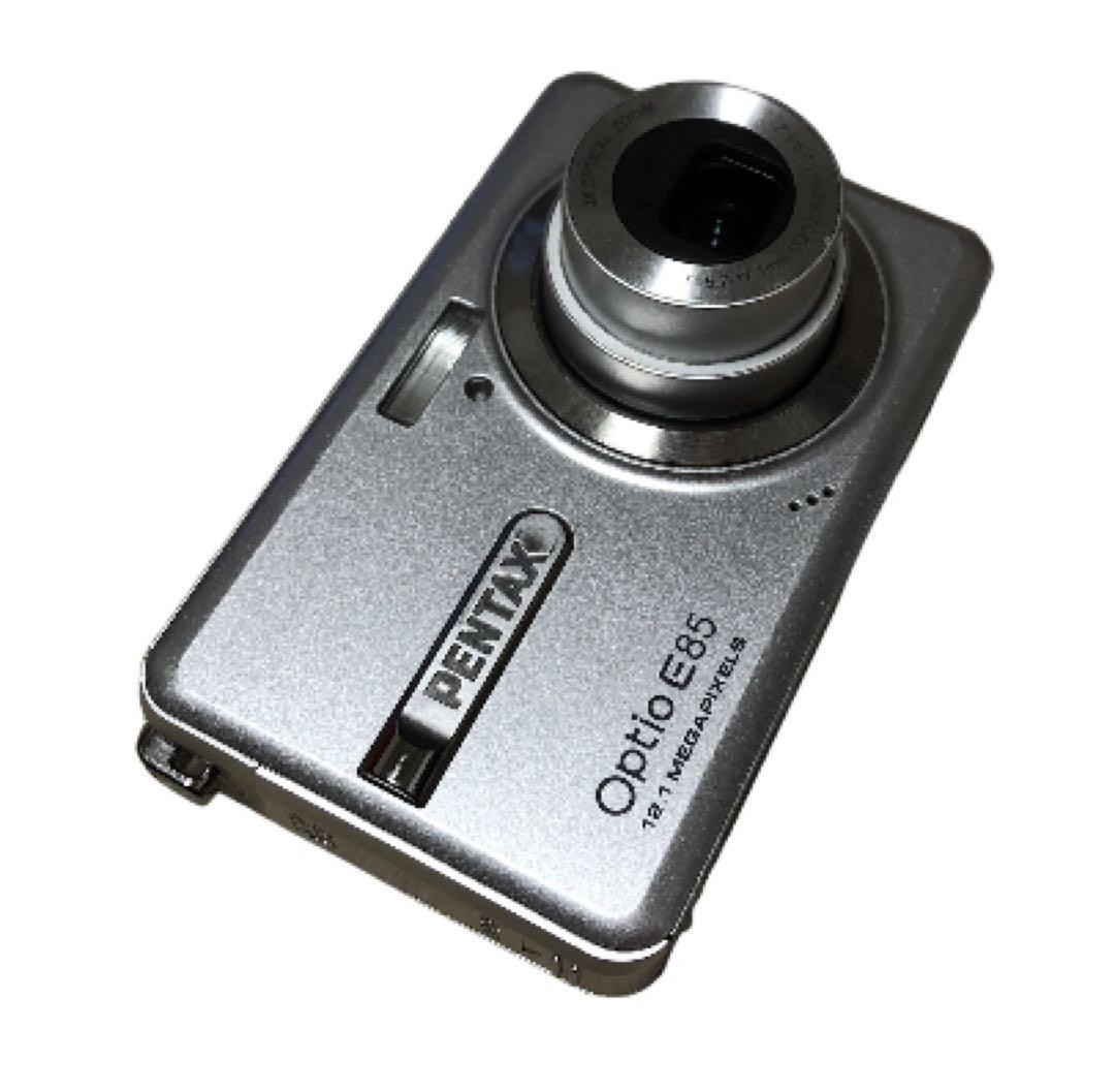 PENTAX ペンタックス OPTIO E85 シルバー デジカメ