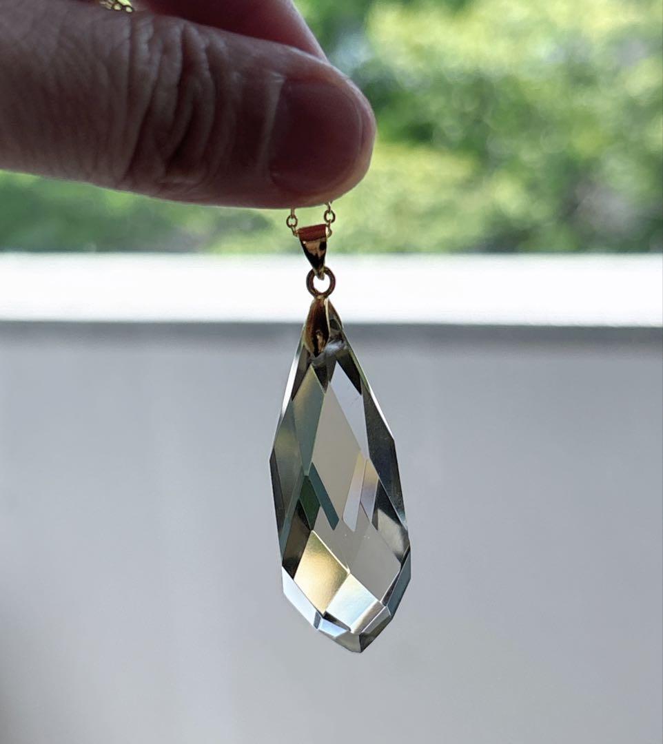 【再入荷！】 天然石 （茶水晶）ネックレス（番号A4604） 逸品スモーキークォーツ アクセサリー