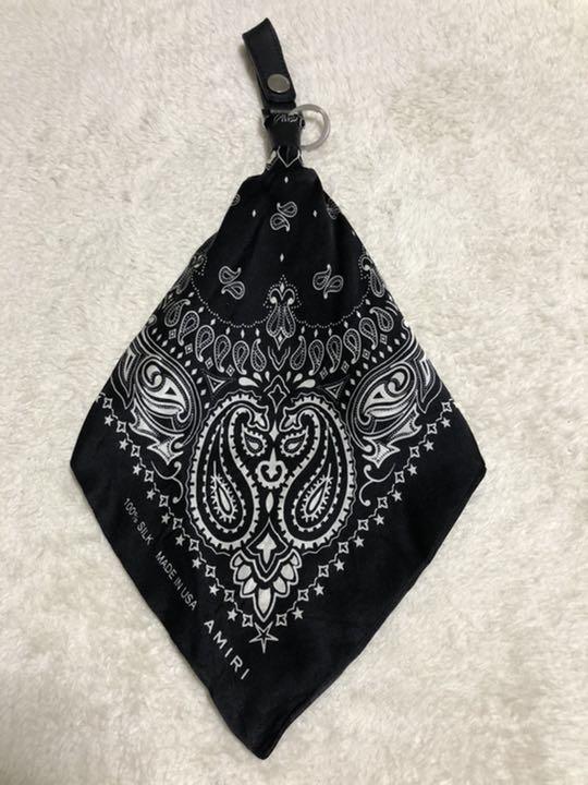 AMIRI アミリ 美品 バンダナキーチェーン AMIRI アミリ 極美品 バンダナ キーチェーン レア品