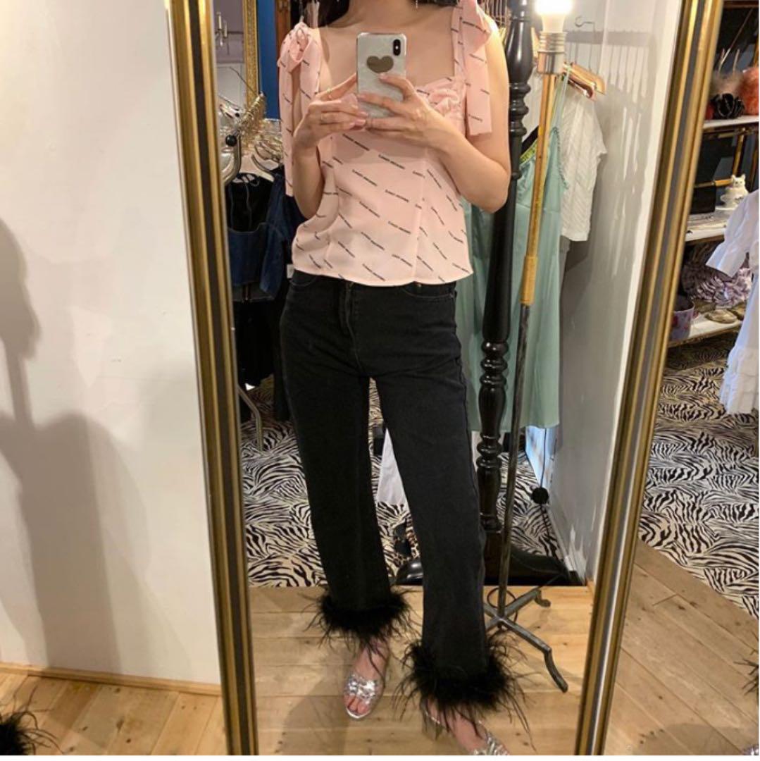 kitty  フェザーデニムパンツ