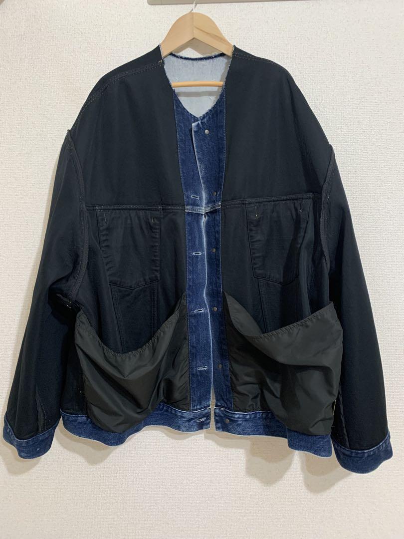 ジャケット・アウター Maison Margiela Collarless denim jacket