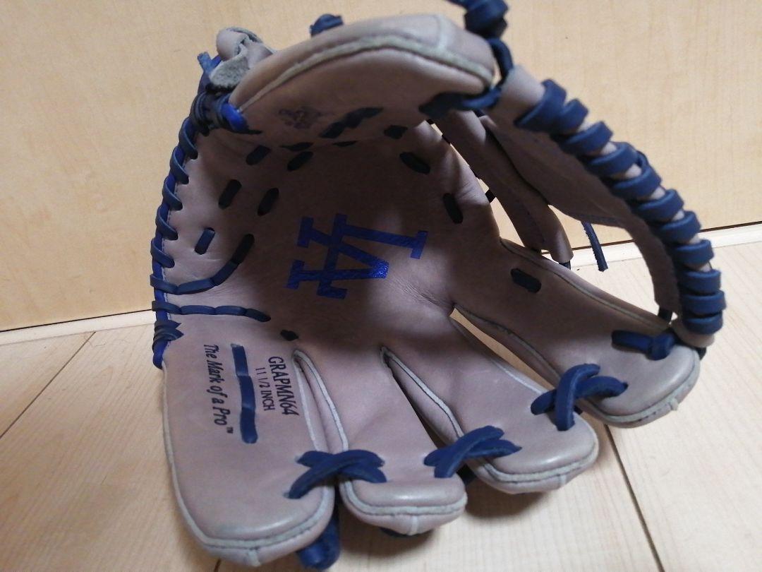 Rawlings ローリングス 軟式グローブ グレー/ブルー 右投げ