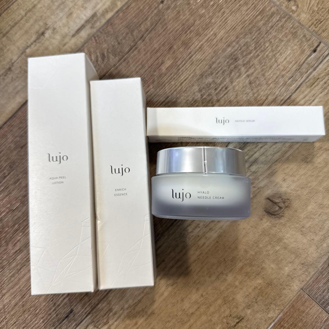 ルジョー　ニードルセラム　美容クリーム　9g セット 公式】lujo（ルジョー） スキンケアセット lujo ルジョー ニードル