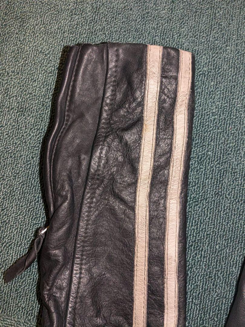 美品 Schott クラシックレーサー シングルライダース  黒  S 加工