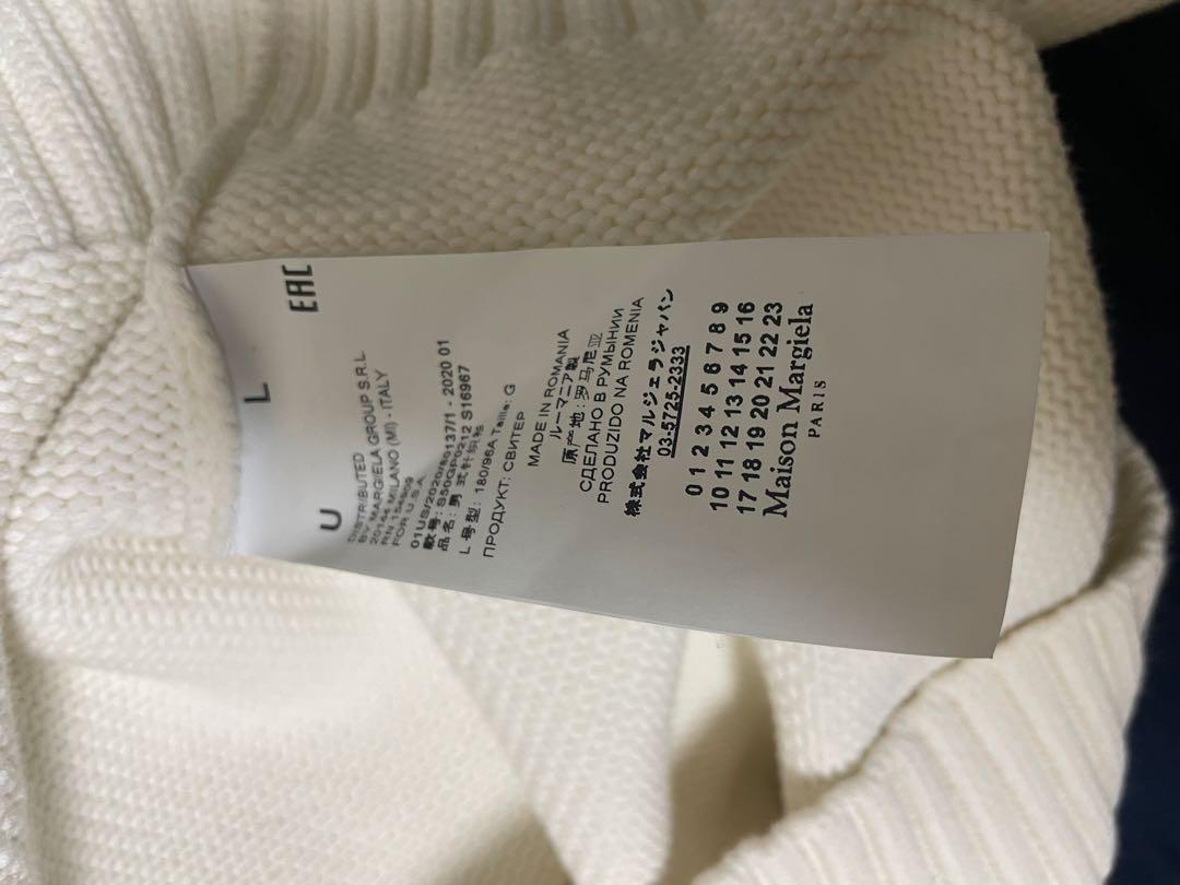 Maison Margiela メンズ　memory4ステッチニットセーター
