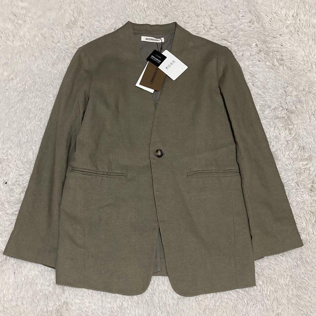PLST OUTERSUNSET【新品タグ付】 辺見えみり リネンジャケット