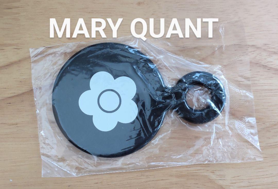 MARY QUANT 花柄ミラー 直径約10cm