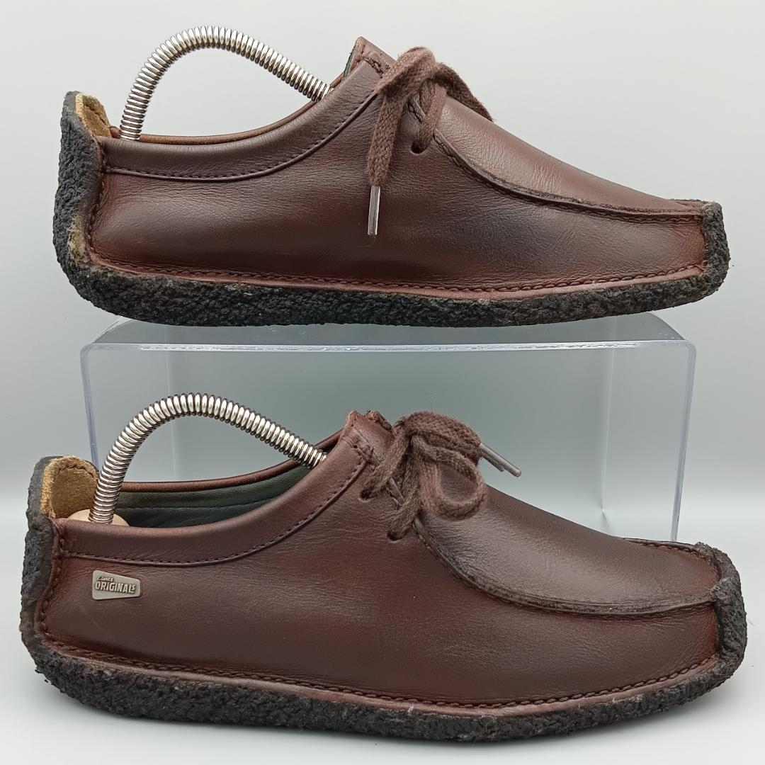 【美品】Clarks クラークス ナタリー レザー レースアップ 23.0cm