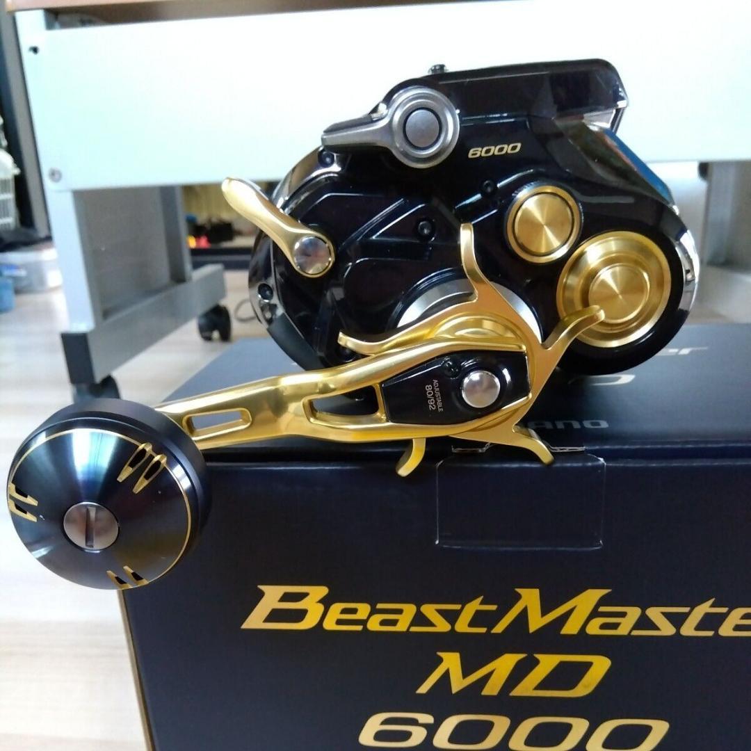 シマノ22 BEASTMASTER MD 6000電動リール、使用距離8.5km シマノ22 BEASTMASTER MD 6000電動リール、使用距離8.5km