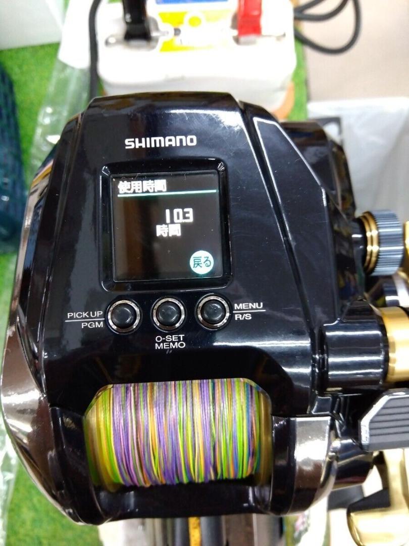 シマノ22 BEASTMASTER MD 6000電動リール、使用距離8.5km シマノ22 BEASTMASTER MD 6000電動リール、使用距離8.5km