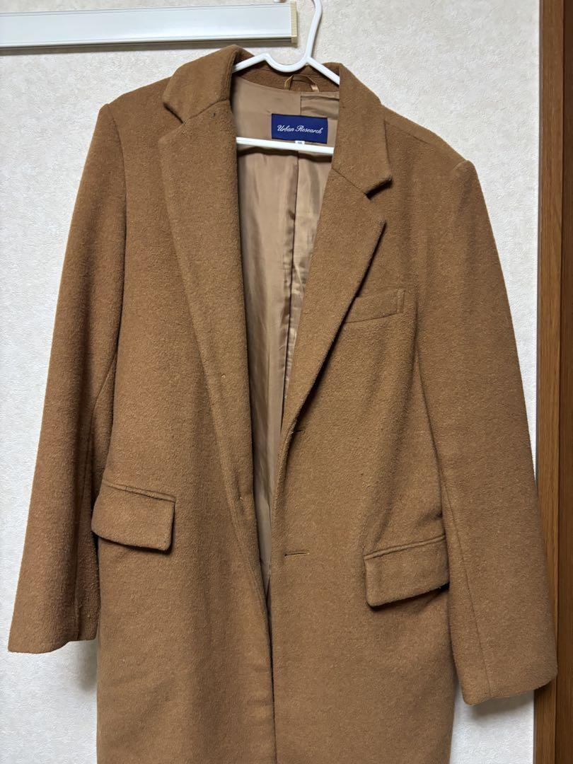 Urban Research ブラウン チェスターコート