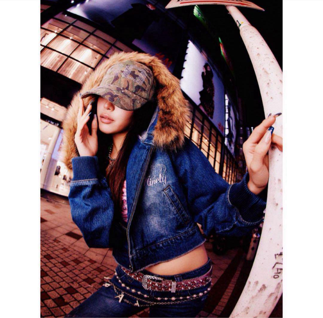 定価以下　9090 girl Numbering Studs Cap 24.12.16.