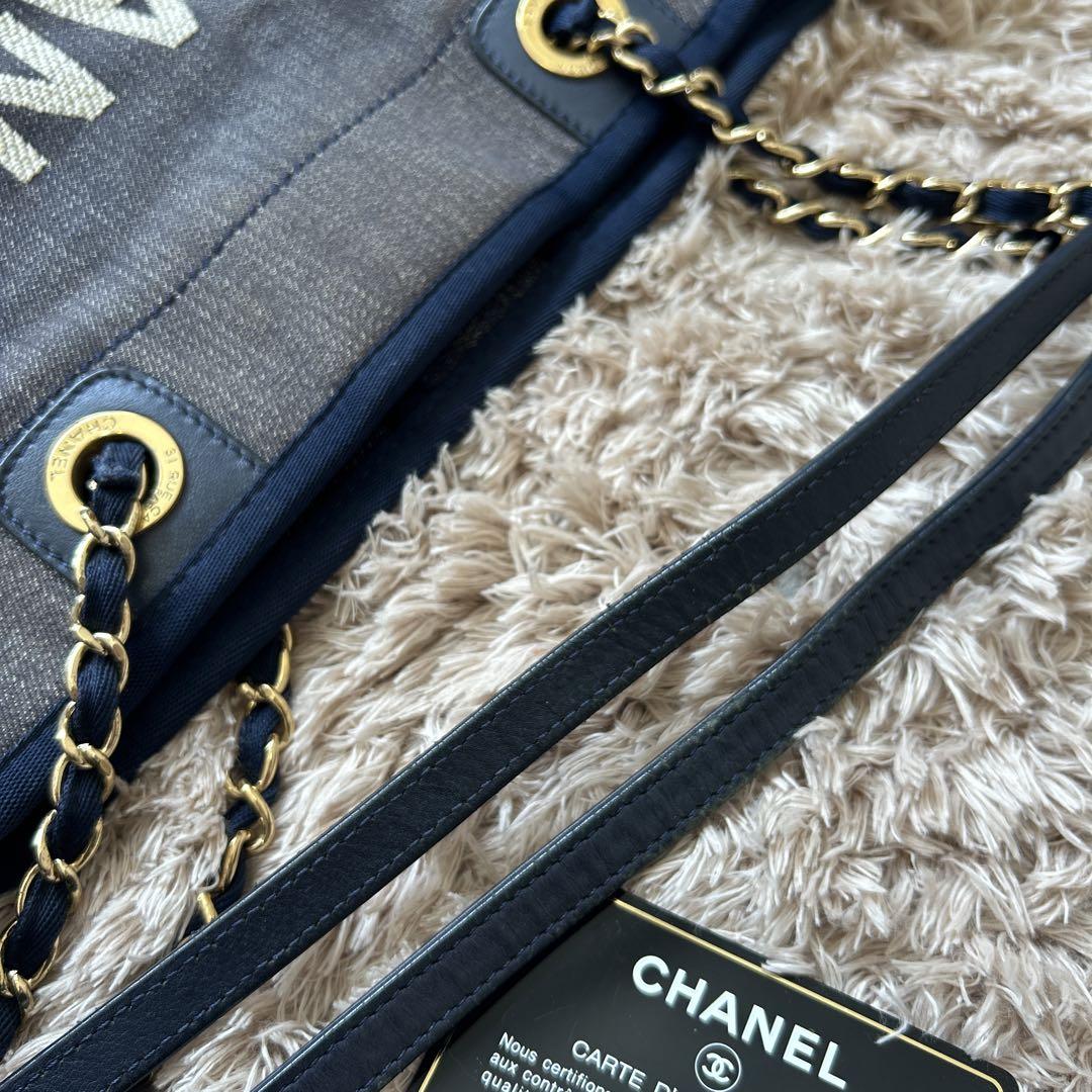 CHANEL 31 RUE CAMBON ドーヴィル　トートバッグ デニム