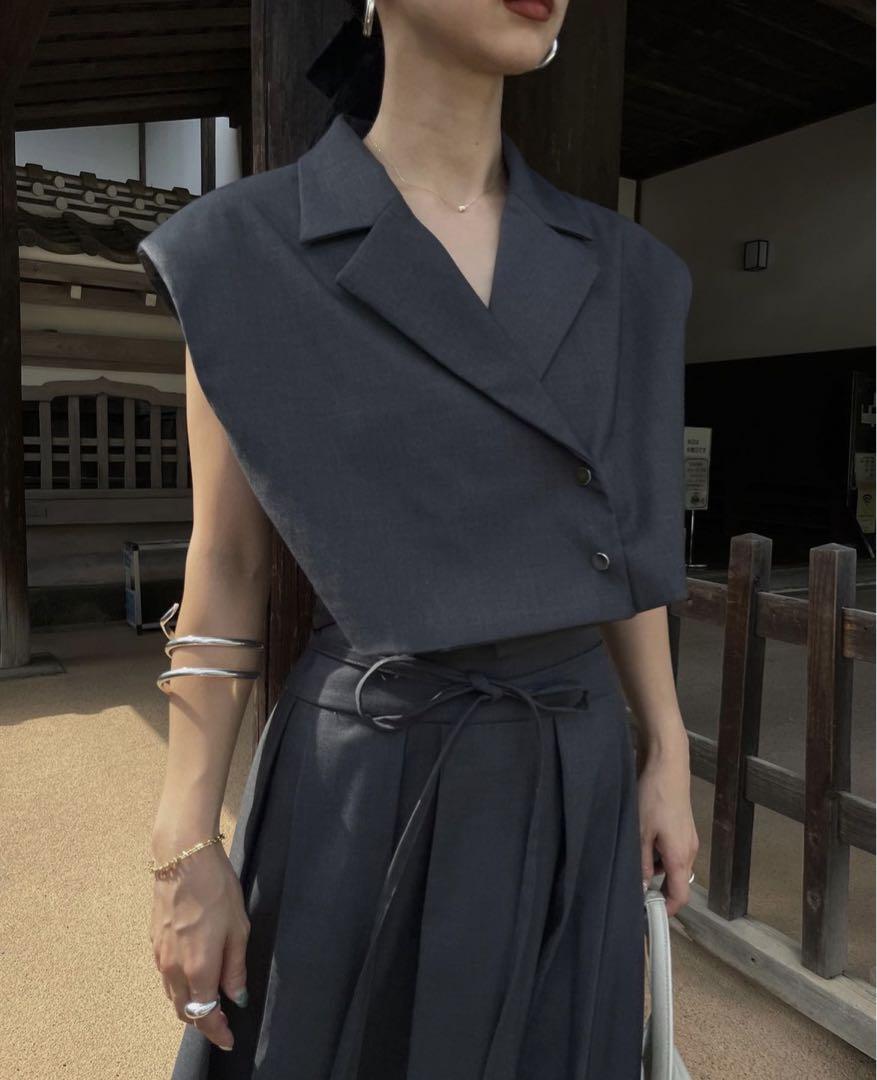 ワンピース AMERI MANY WAY SHORT JACKET WITH SKIRT
