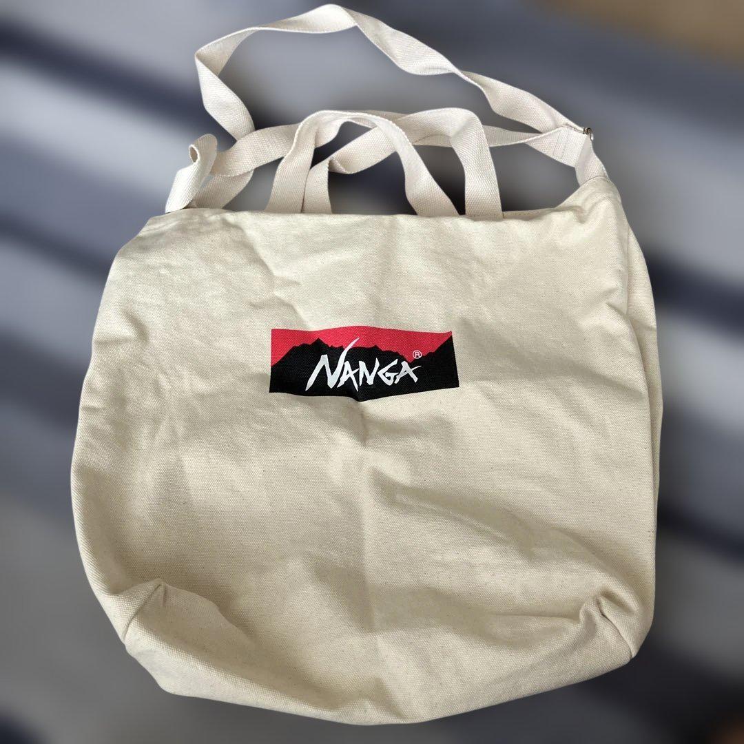 NANGA トートバッグ クリーム色
