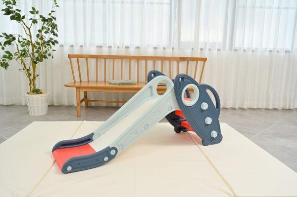 送料無料♪折りたたみ式すべり台☆ロケットスライダーネイビー数量限定即納☆新品