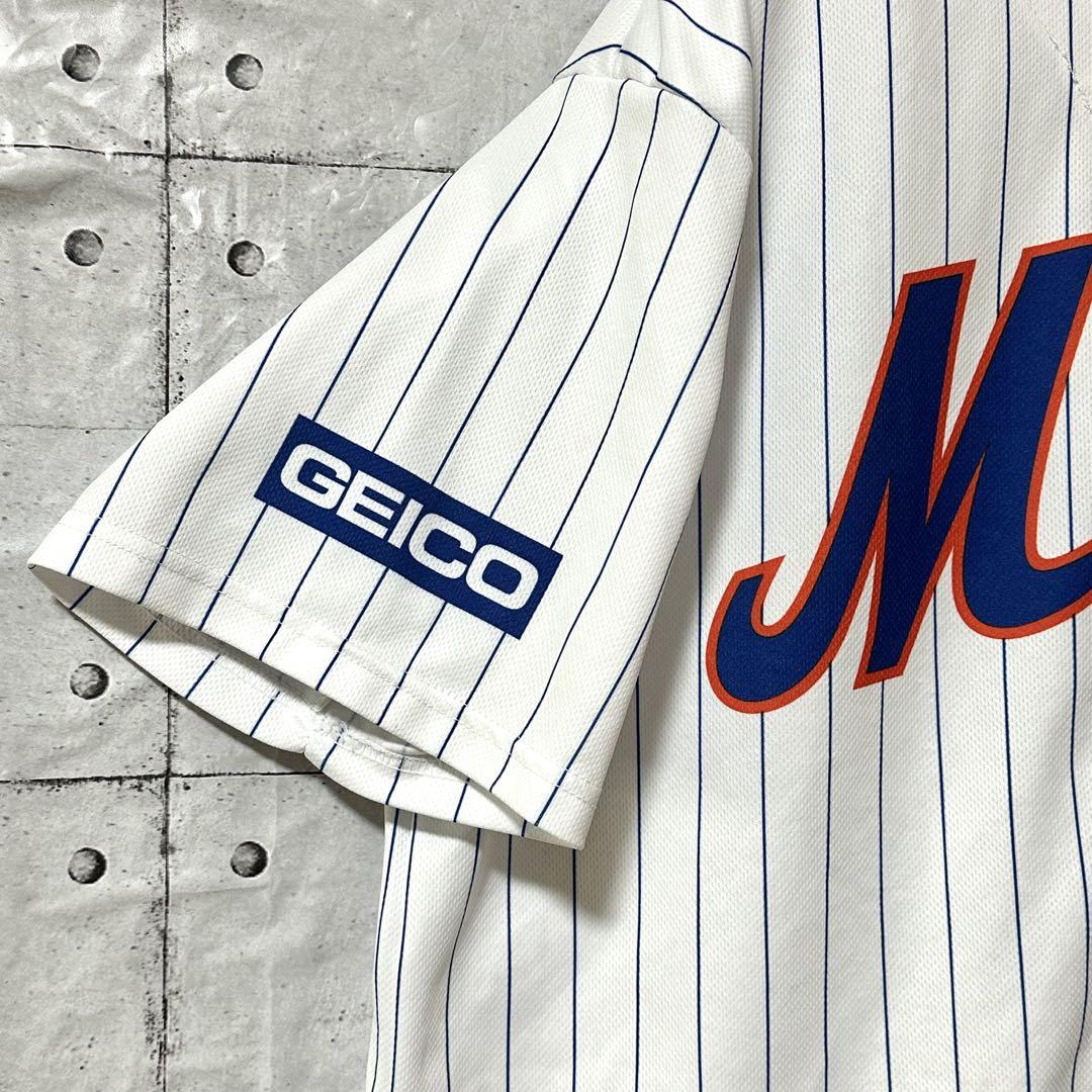 古着 ニューヨーク・メッツ MLB ベースボールシャツ ユニフォーム XL
