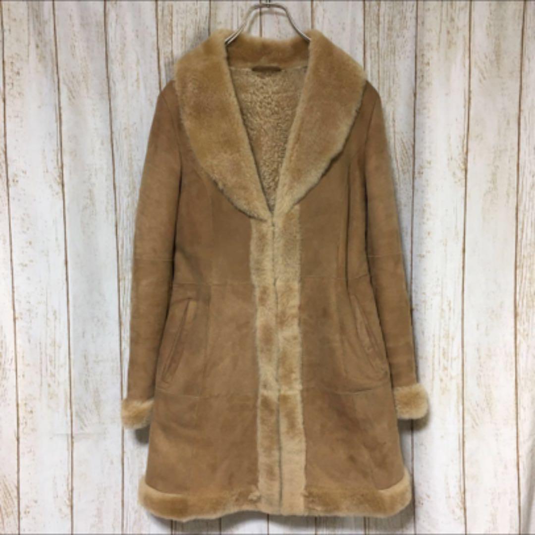 LOVELESS 36 ベージュ Sサイズ相当 tUinj-m68159793807 ラブレス ムートンコート お得正規店