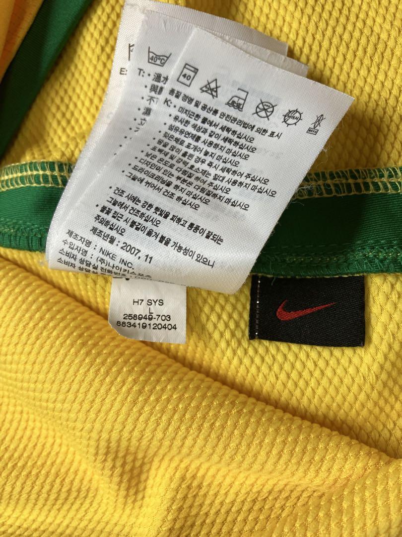 NIKE ナイキ ブラジル代表 CBF サッカー ユニフォーム L カナリア軍団