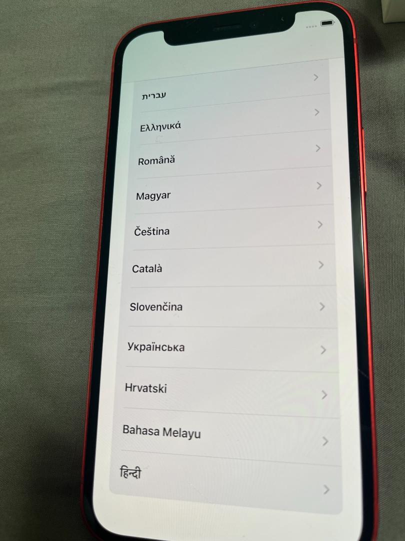 ります iPhone 128 GB SIMフリー 6bzm7-m68161951705 12 mini レッド などはあり