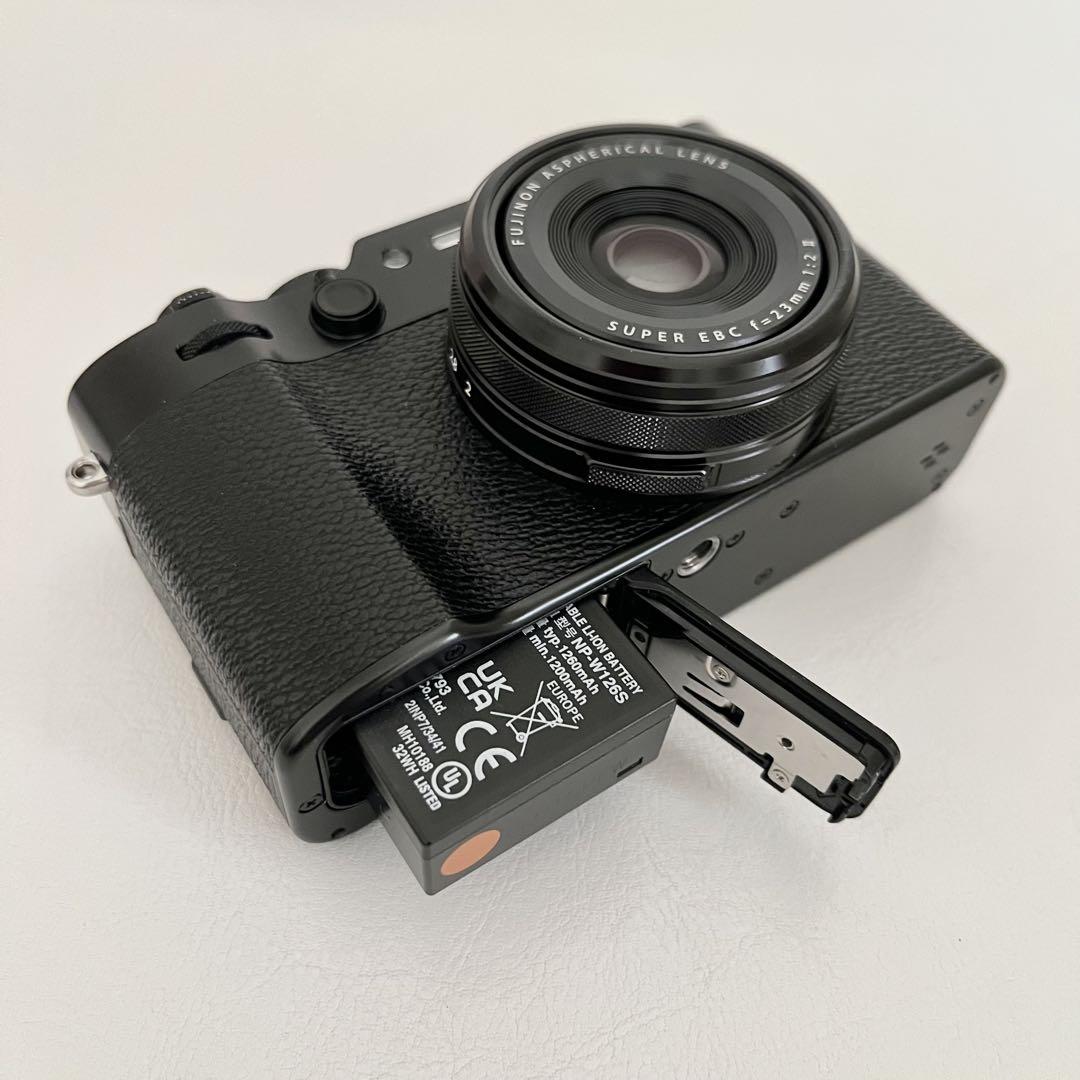 在庫処分セール テ FUJIFILM コンデジ 6000ショット 多言語対応 ブラック X100Ⅵ デジタルカメラ