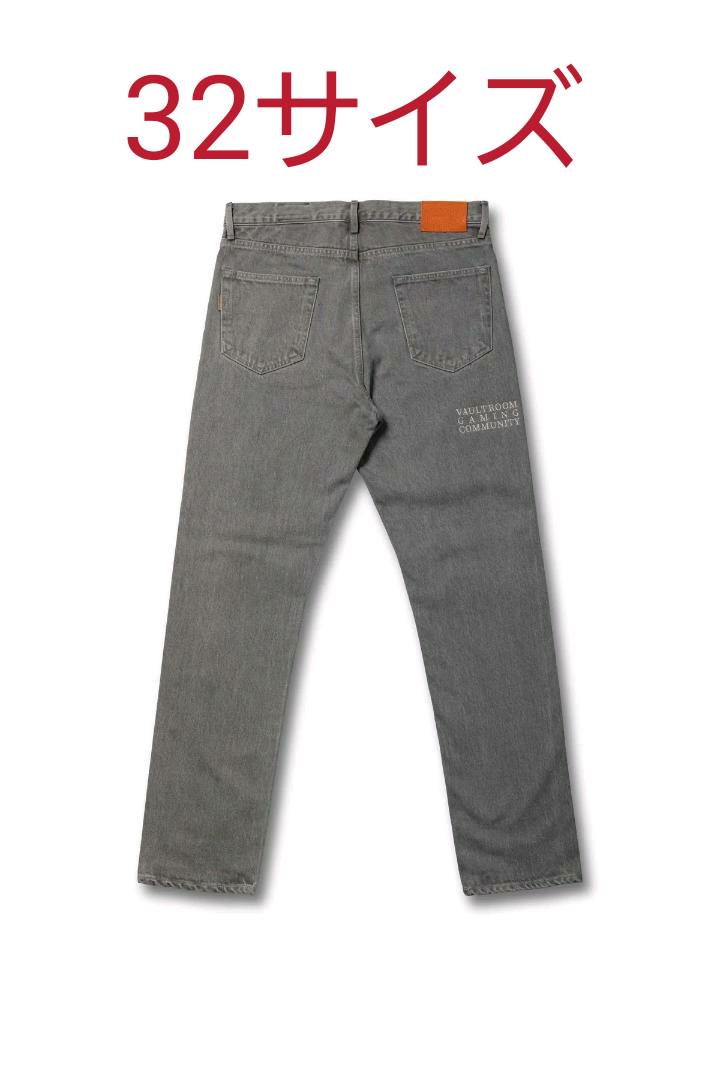 Vaultroom SLIM JEAN GRY BLACK 32サイズ