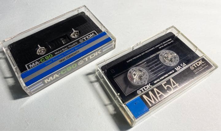 新作人気 TDK カセットテープ MA-C90 MA54 タイプメタル 使用済み