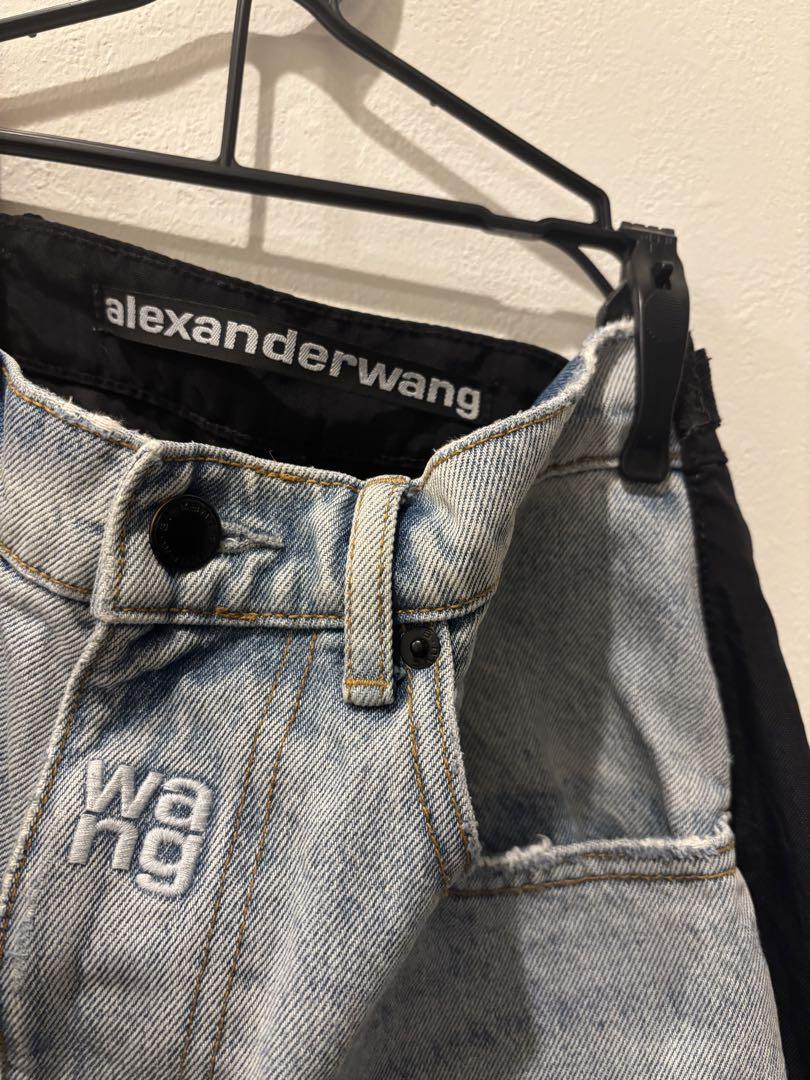 alexanderwang デニム・ナイロンパンツ