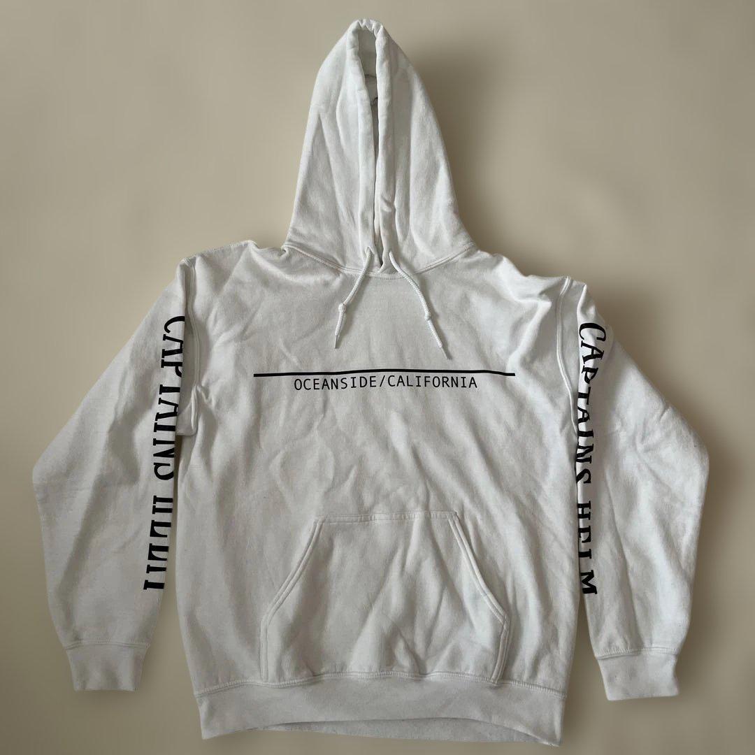 CAPTAIN'S HELM オリーブ パーカー M Captains Helm [キャプテンズヘルム] MIL SWEAT HOODIE [OLIVE