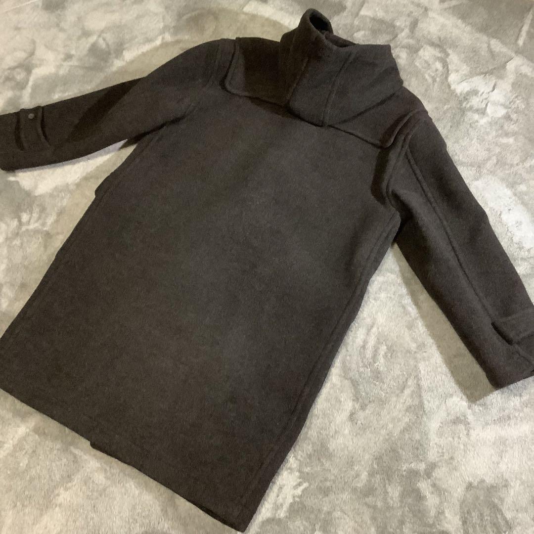 【美品】OLD UNIQLO XLサイズ ダッフルコート チャコールグレー