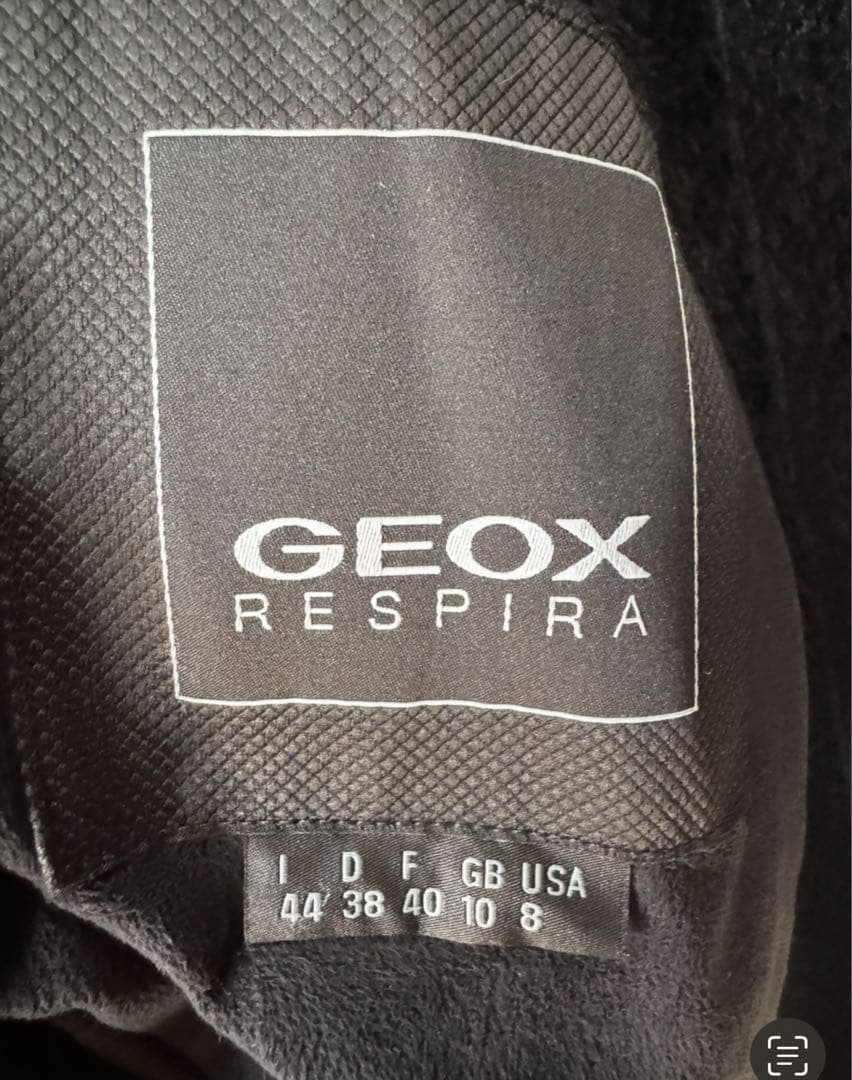 GEOX ブラック リバーシブル フェイクファーコート レディース GEOX ブラック リバーシブル フェイクファーコート レディース