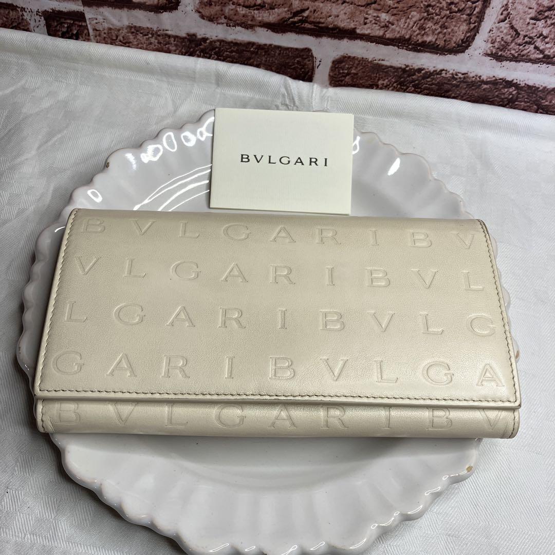BVLGARI♡ブルガリロゴマニアオールレザー長財布