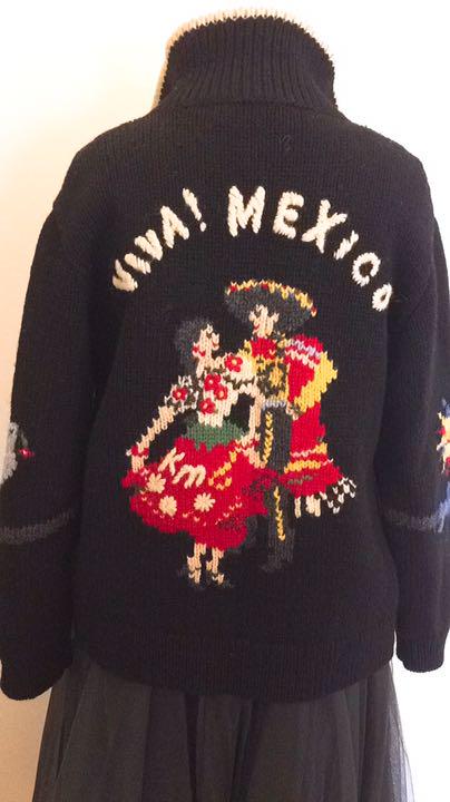 初期レア 95AW KEITA MARUYAMA カウチン ニットセーター 刺繍