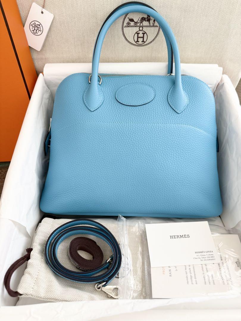 HERMES ボリード31　ブルーノール　新品未使用