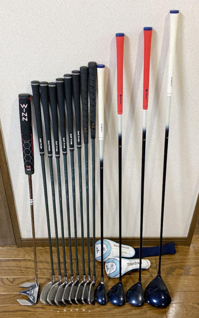 豊富な100%新品 豪華 BSツアーステージ&ゼクシオ レディースゴルフクラブ13本セット FOHRt-m68171692655 SALE人気SALE