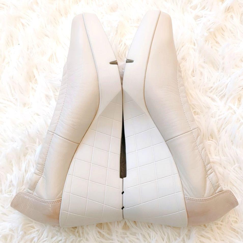 未使用級✨️モネ ウエッジソールパンプス 23.0 3E 現行品