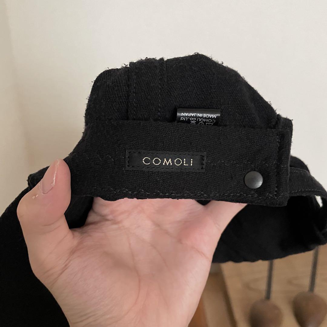 25SS comoli シルクネップキャップ
