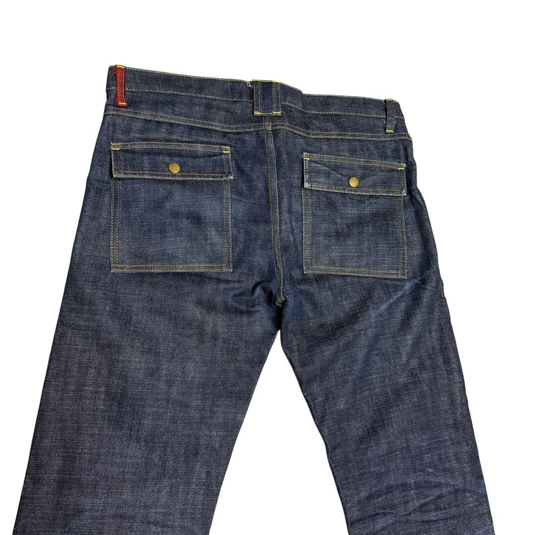 Niche. selvedge ニッチ ブッシュ デニムパンツ　サイズ L 赤耳