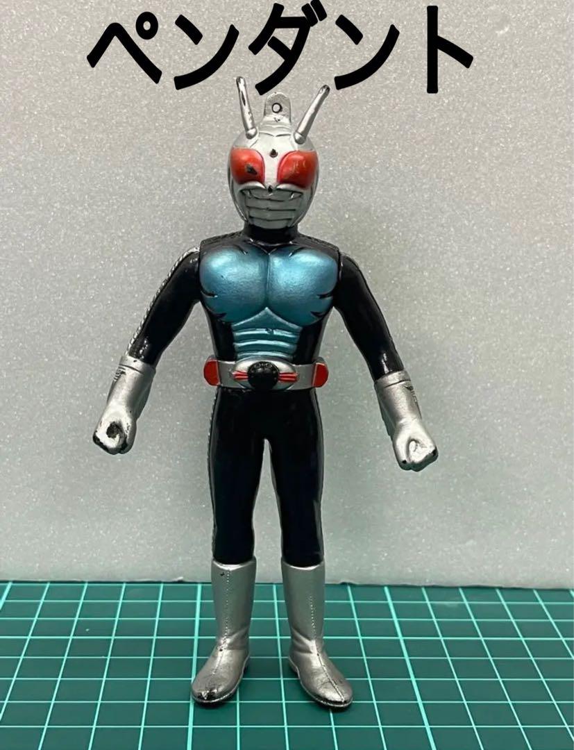 最安値 ポピー☆仮面ライダー☆ライダースーパー1☆ペンダント☆ソフビ 特撮