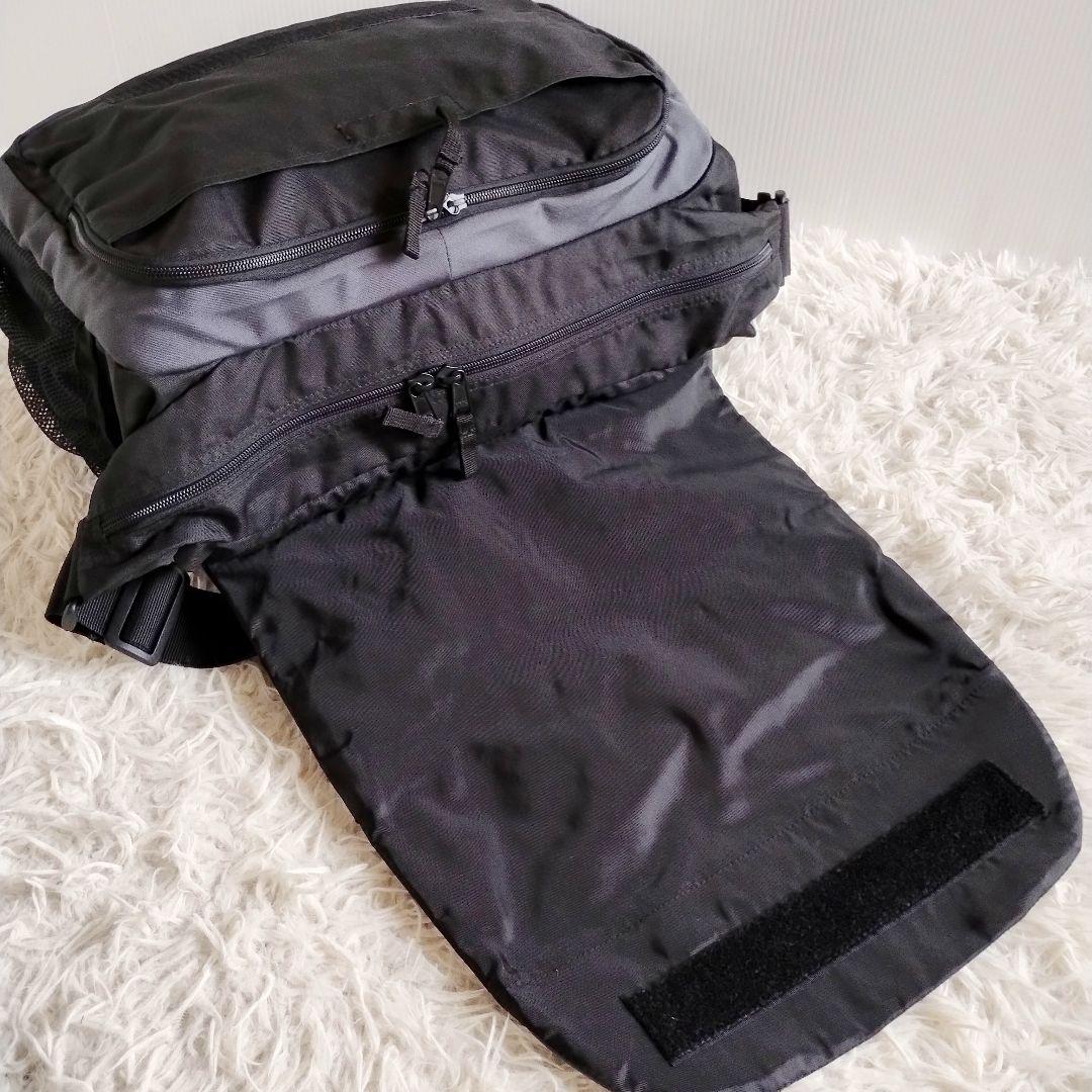 【タグ付き 】EddieBauer メッセンジャーバッグ 2way 大容量 黒